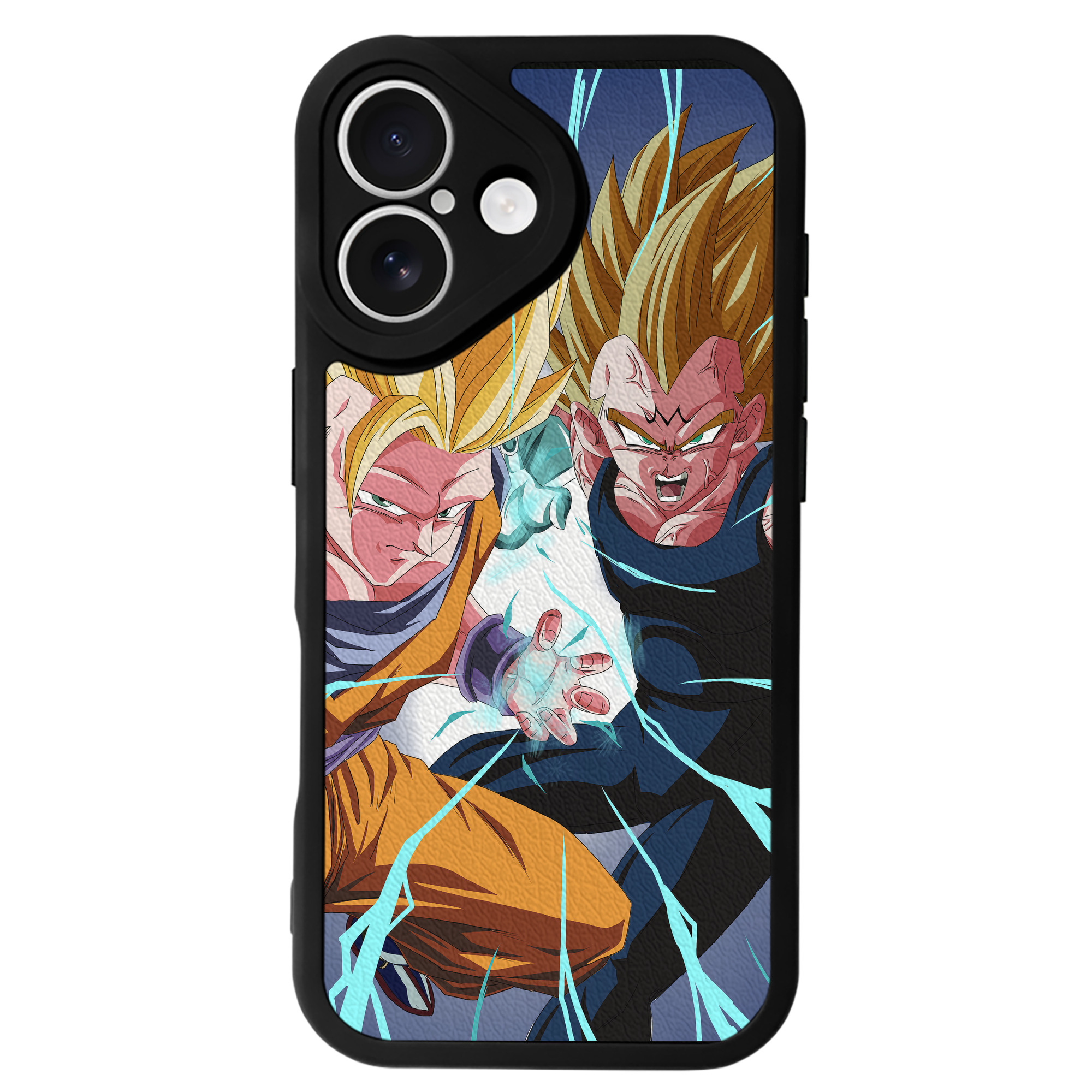 （画像用） ドラゴンボール DRAGON BALL 【iPhone 16シリーズ対応】シリコンスマホケース（レザー調） 材質：シリコン